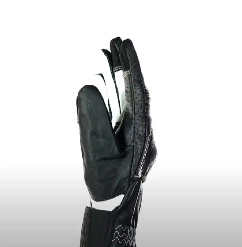An image showing the protection features of the Biltwell Borrego Gloves