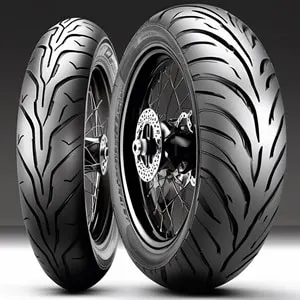 An image showing the recommended tire pressure of the Michelin Commander 3